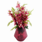 60cm Artificial White Starflower Stem 5 Flowers