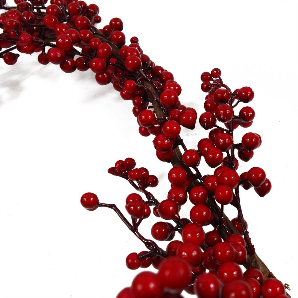 150cm Artificial Luxury Christmas Red Berry Floristry Garland