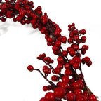 150cm Artificial Luxury Christmas Red Berry Floristry Garland