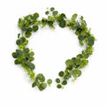 160cm Artificial Eucalyptus Garland with Mixed Foliage