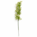 48cm Artificial White Blossom Spray Stem