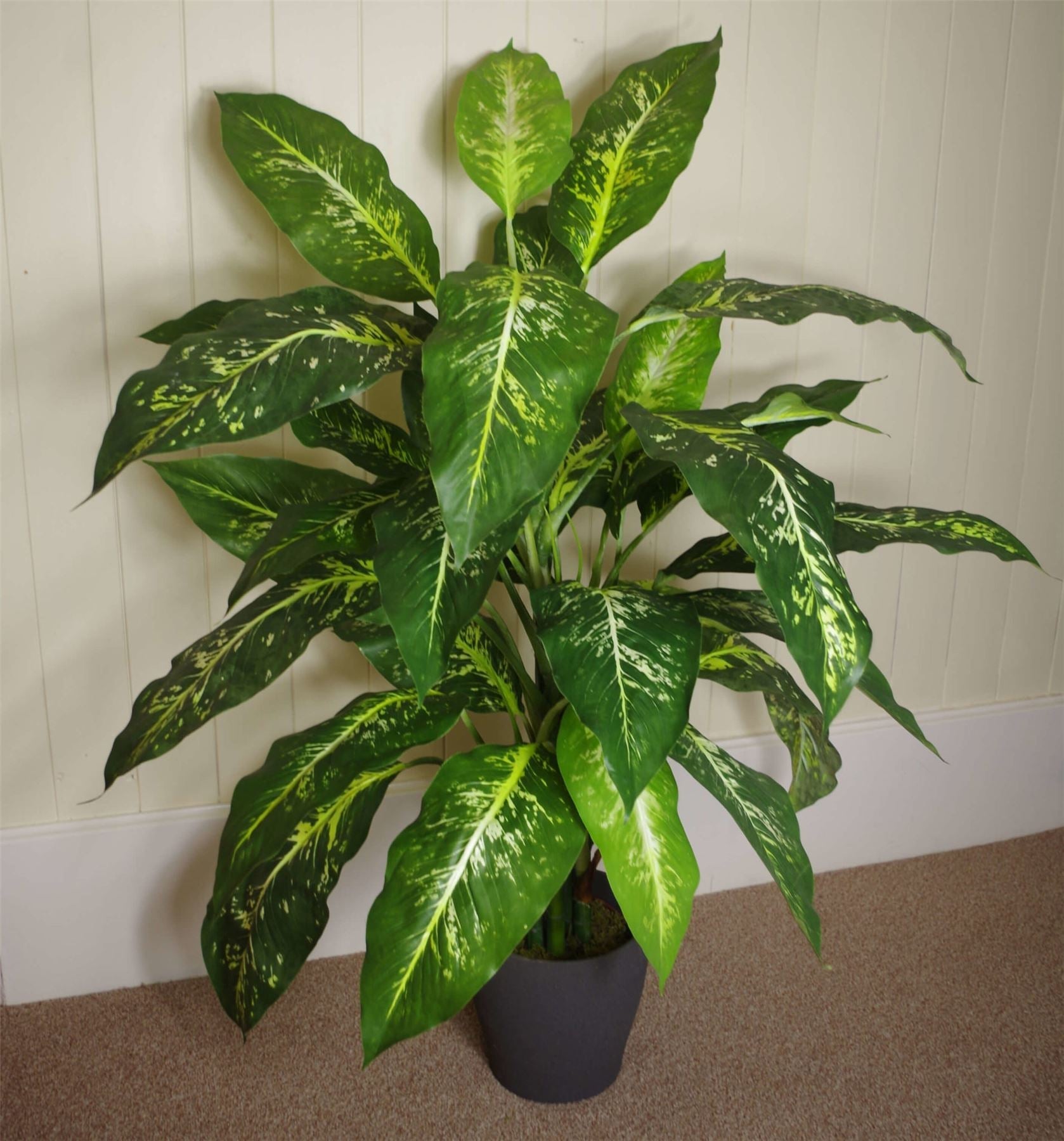 100cm Large Spotted Evergreen Tree Artificial Plant