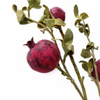 75cm Pomegranate Stem Artificial Purple