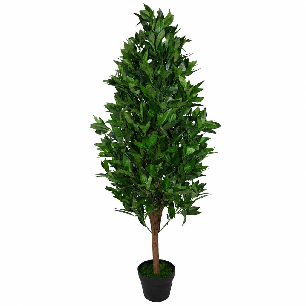 120cm Artificial Topiary Bay Tree Pyramid Cone Extra Large