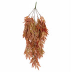 75cm Artificial Trailing Foliage Plant Dusty Orange Hanging Faux