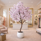 Artificial 260cm XXL Cherry Blossom Tree with Decorative Planter