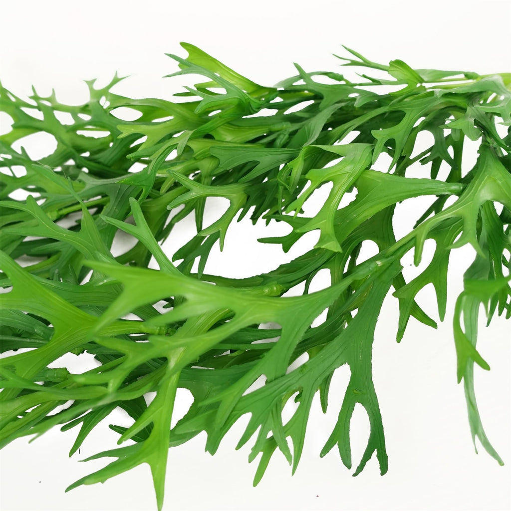 Artificial 80cm Hanging Staghorn Fern