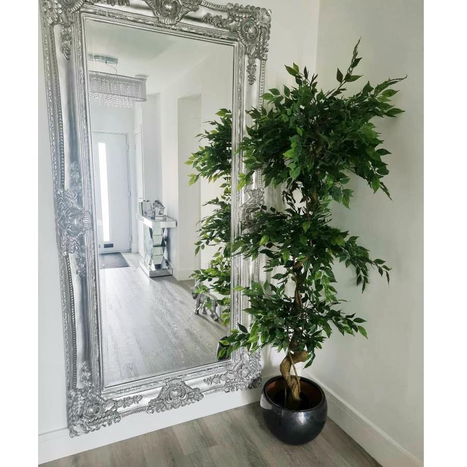 Artificial 180cm Twisted Fruticosa Ficus Tree Triple Ball Topiary