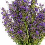 75cm Artificial Purple Heather Flower Bush Stem