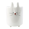 15cm Ceramic White Rabbit Mini Plant Pot