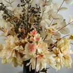 80cm Artificial White Eucalyptus Foliage Stem