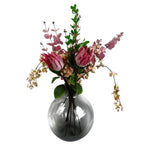 80cm Artificial Pink Eucalyptus Foliage Stem