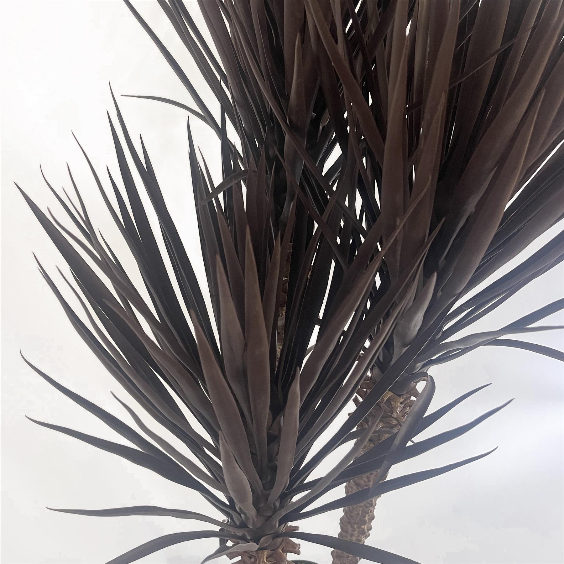 155cm UV Resistant Artificial Triple Yukka Tree Plant Tree Triple Dark