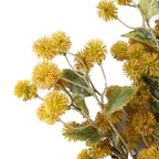 85cm Craspedia Stem Yellow Artificial