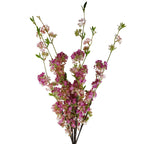 100cm Artificial Pink Blossom Spray Stem