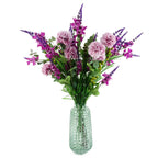 70cm Pink Artificial Carnation Stem 4 Flowers