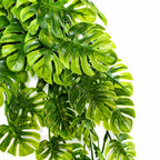 70cm Artificial Hanging Mini Monstera Leaf Plant
