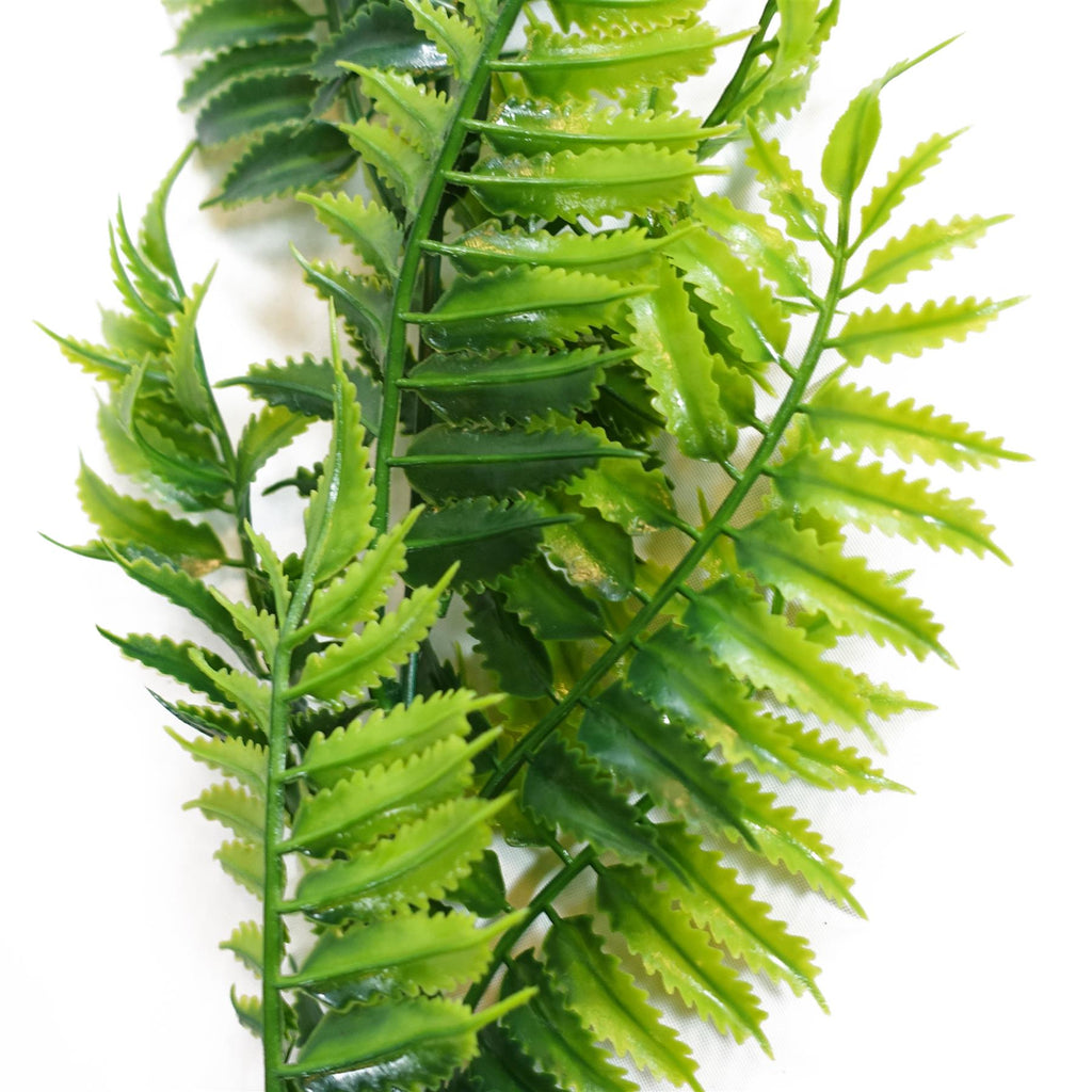 50cm Artificial Fern Spray Stem Spring Green