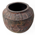 27cm x 36cm Aztec Diamond Large Planter BrownBrown