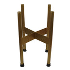 Medium Gold Planter Stand 38.5cm x 18cm