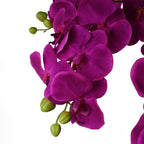 150cm Giant Purple Orchid Plant Artificial 189 flowers REAL TOUCH