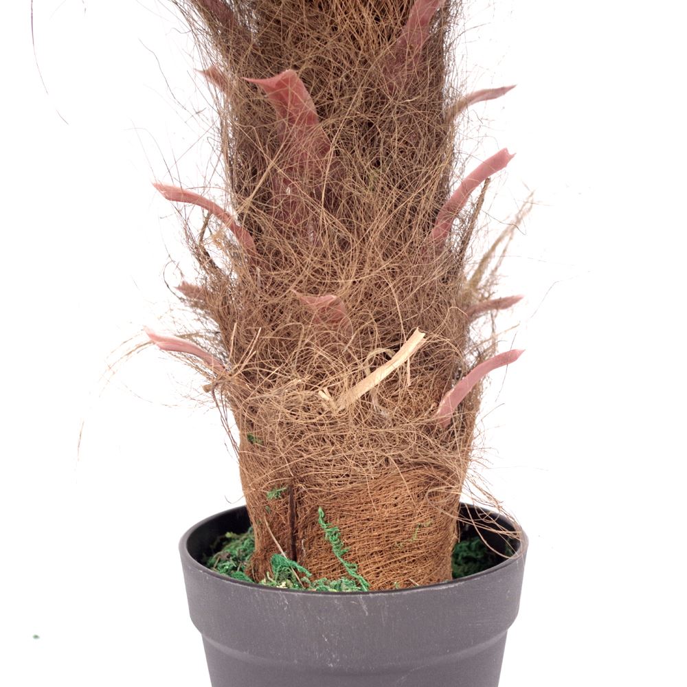 Artificial Princess Palm Tree 100cm Brown Natural Trunk
