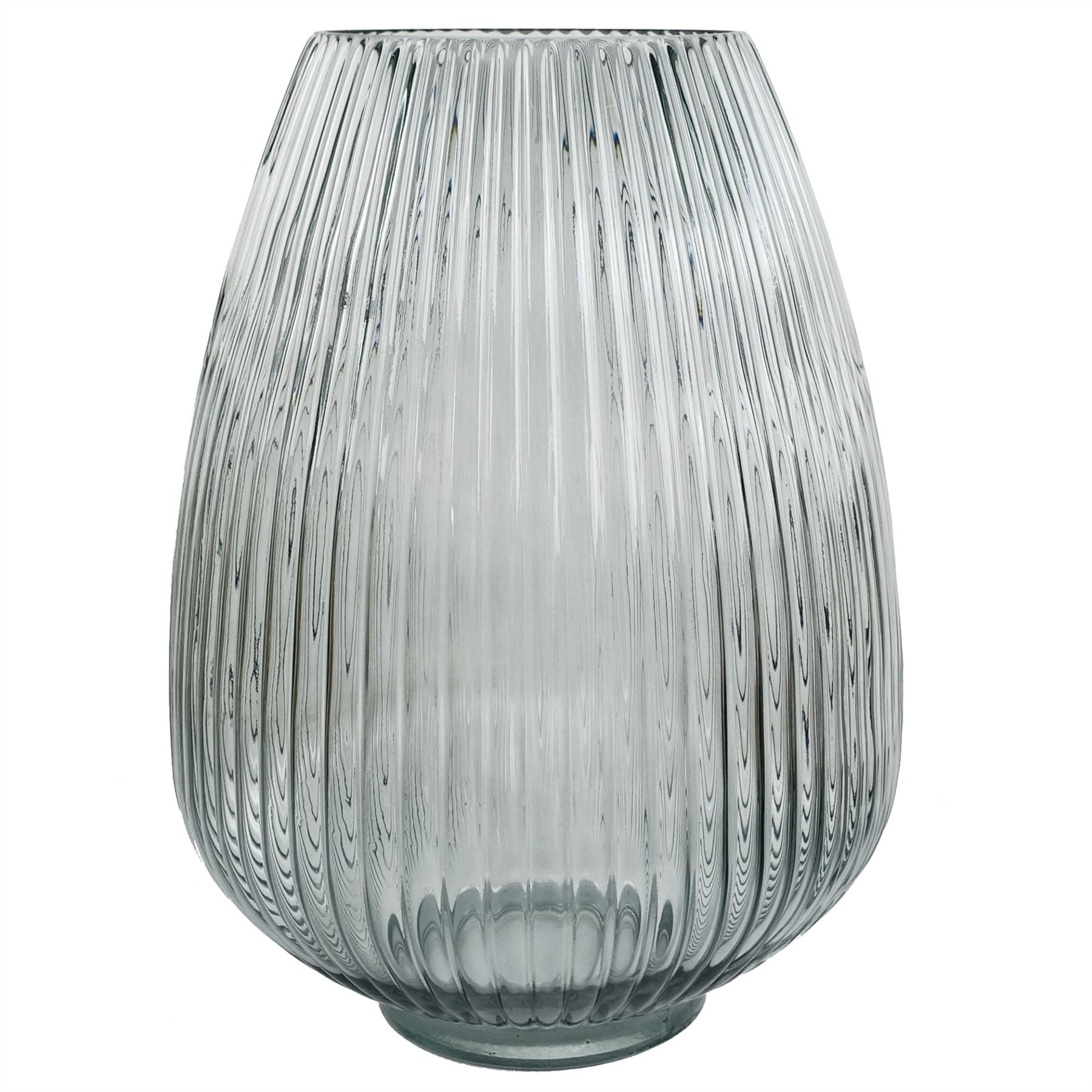 60cm Artificial Chrysanthemum and Orchid Display Glass Vase