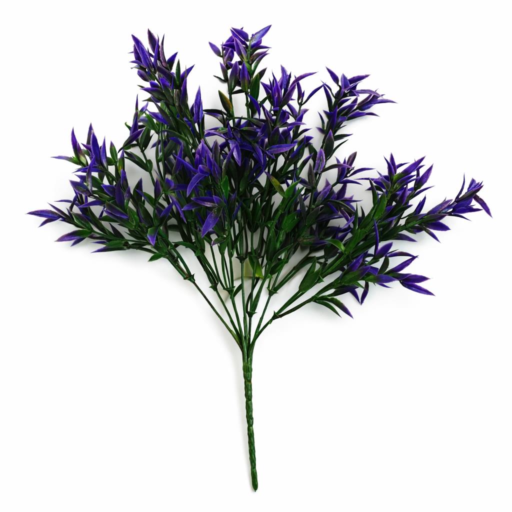 34cm Artificial Lavender Stem Plant Faux Floral Filler