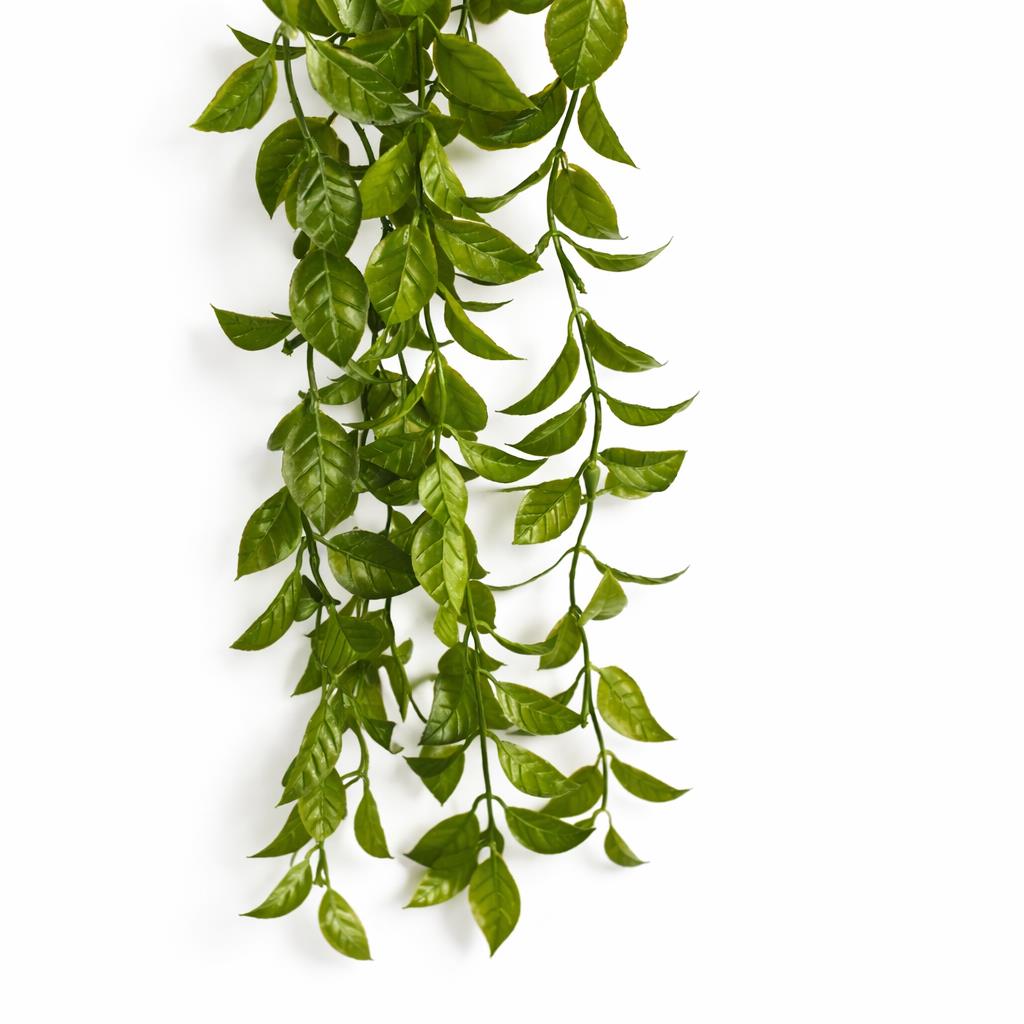90cm Artificial Trailing Green Leaf Hanging Plant Faux Foliage Garland