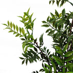 60cm Artificial Nandina Bonsai Ficus Tree