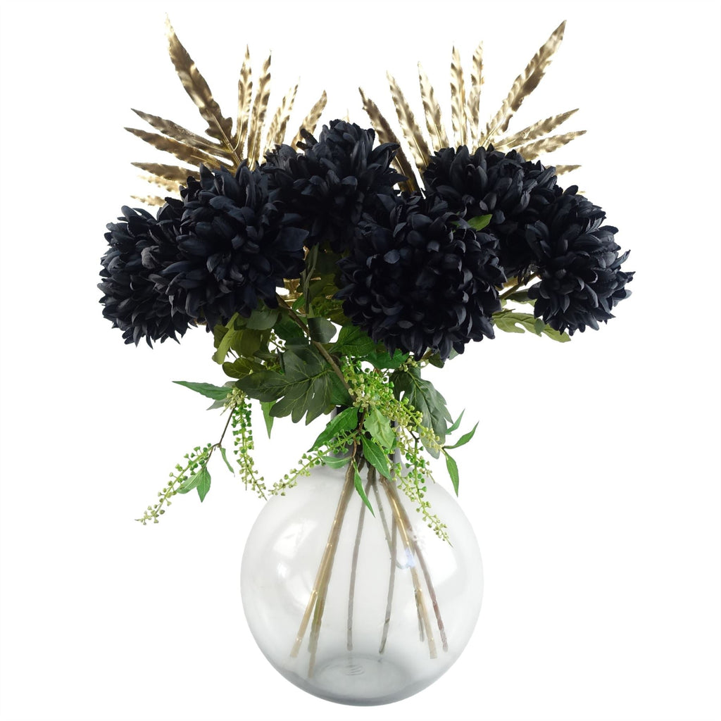95cm Artificial Gold Palm Leaf