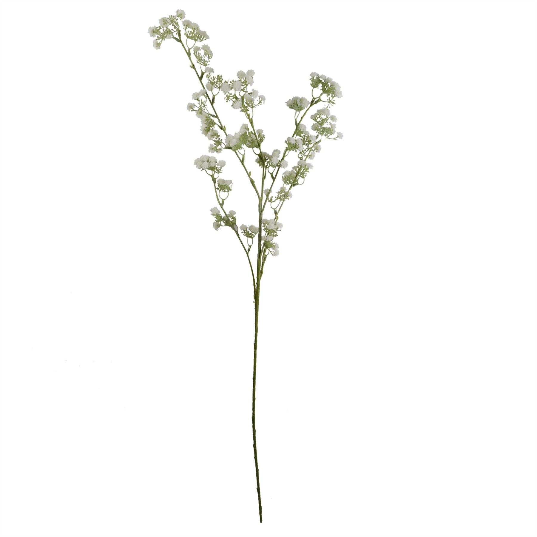 85cm Artificial Gypsophila White Stem