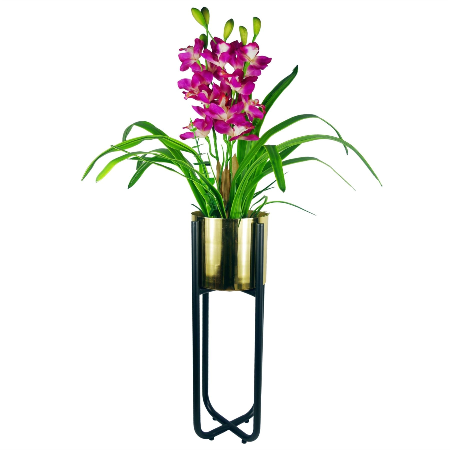 Large Black Planter Stand 62cm x 18cm