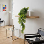 80cm Artificial Trailing Tropical Monstera Plant Sage Green
