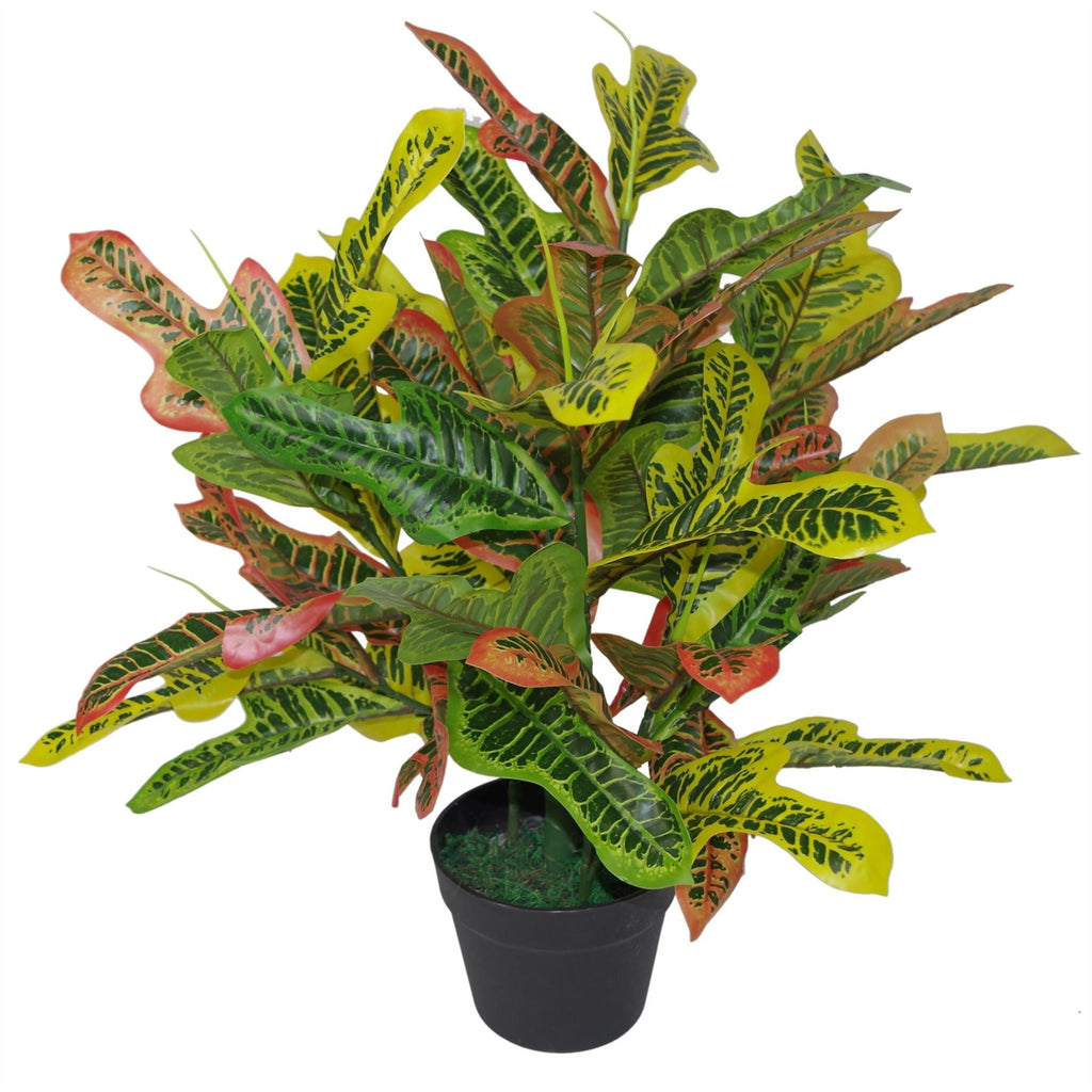 65cm Artificial Codiaeum Multicoloured Bright House Plant