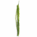 100cm Artificial Trailing Rhipsalis Hanging Plant Dark Green Tips