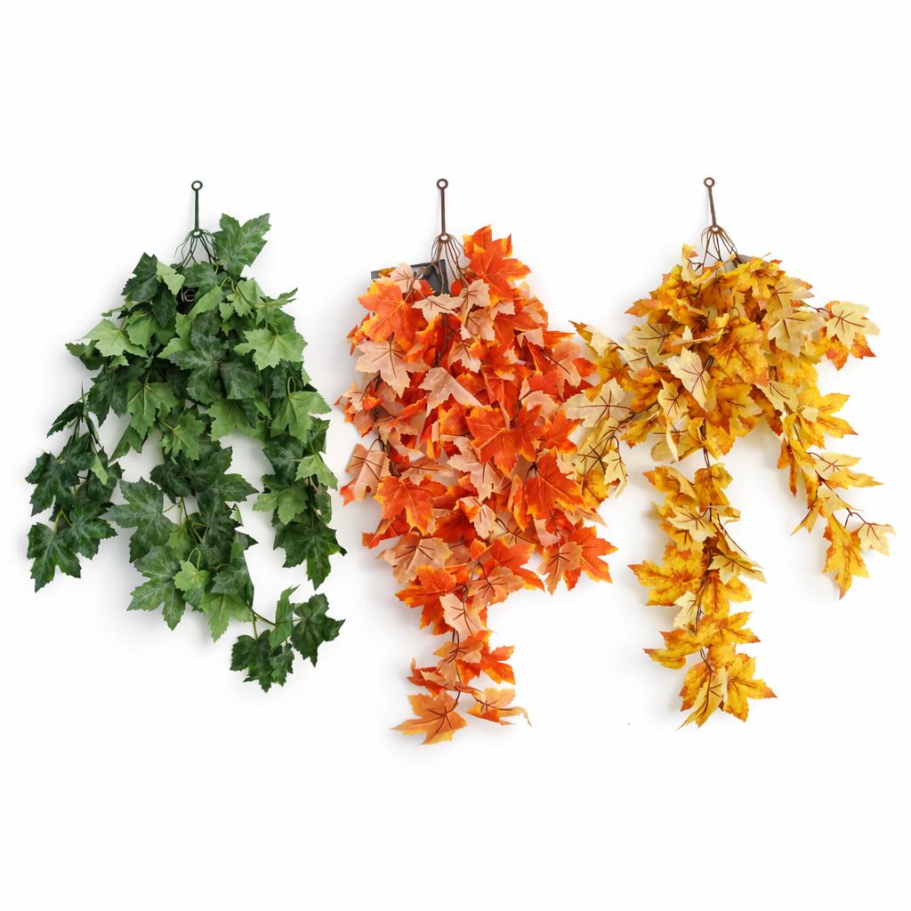 70cm Artificial Trailing Grape Ivy Plant Faux Hanging Foliage Green