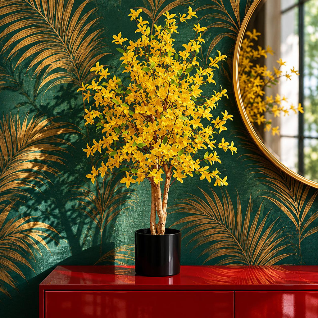 60cm Artificial Forsythia Tree