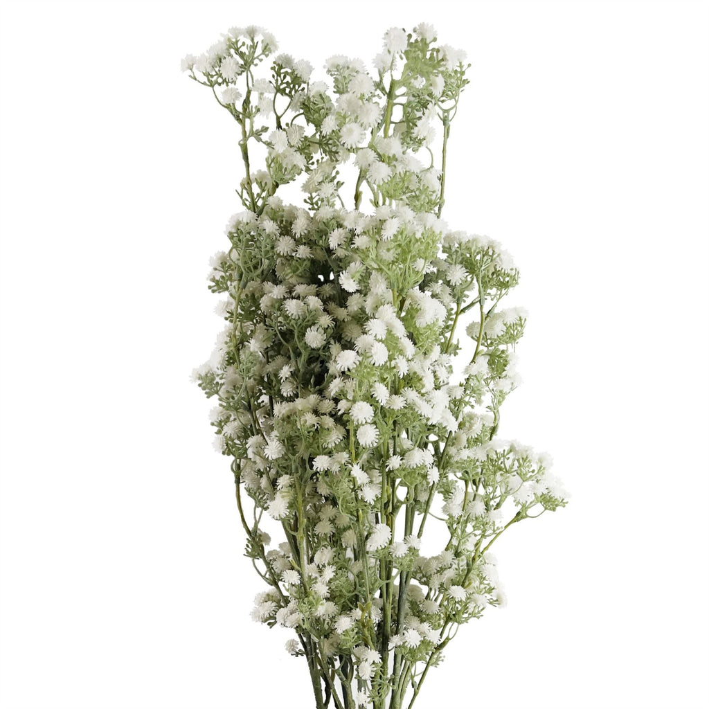 85cm Artificial Gypsophila White Stem