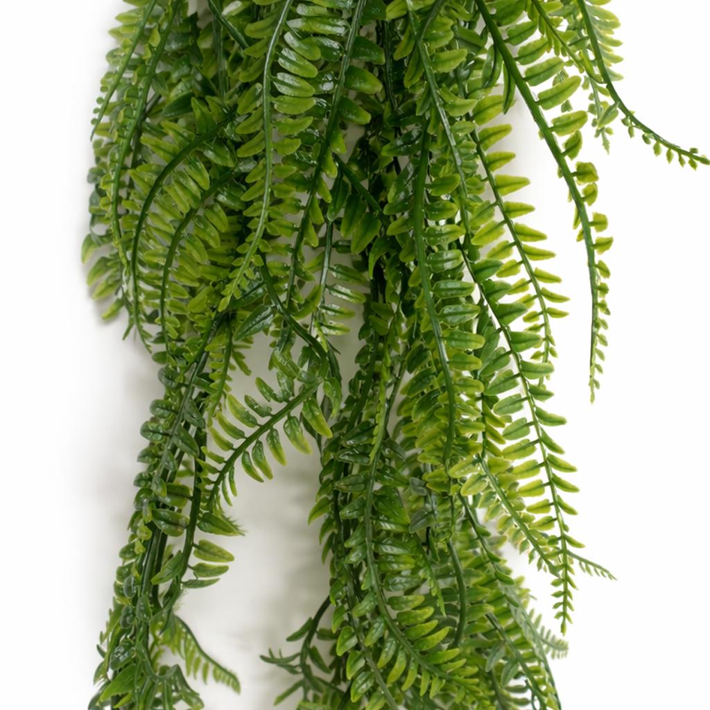 75cm Artificial Trailing Fern Plant Hanging Faux Greenery