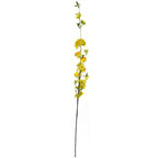 100cm Artificial Yellow Blossom Spray Stem