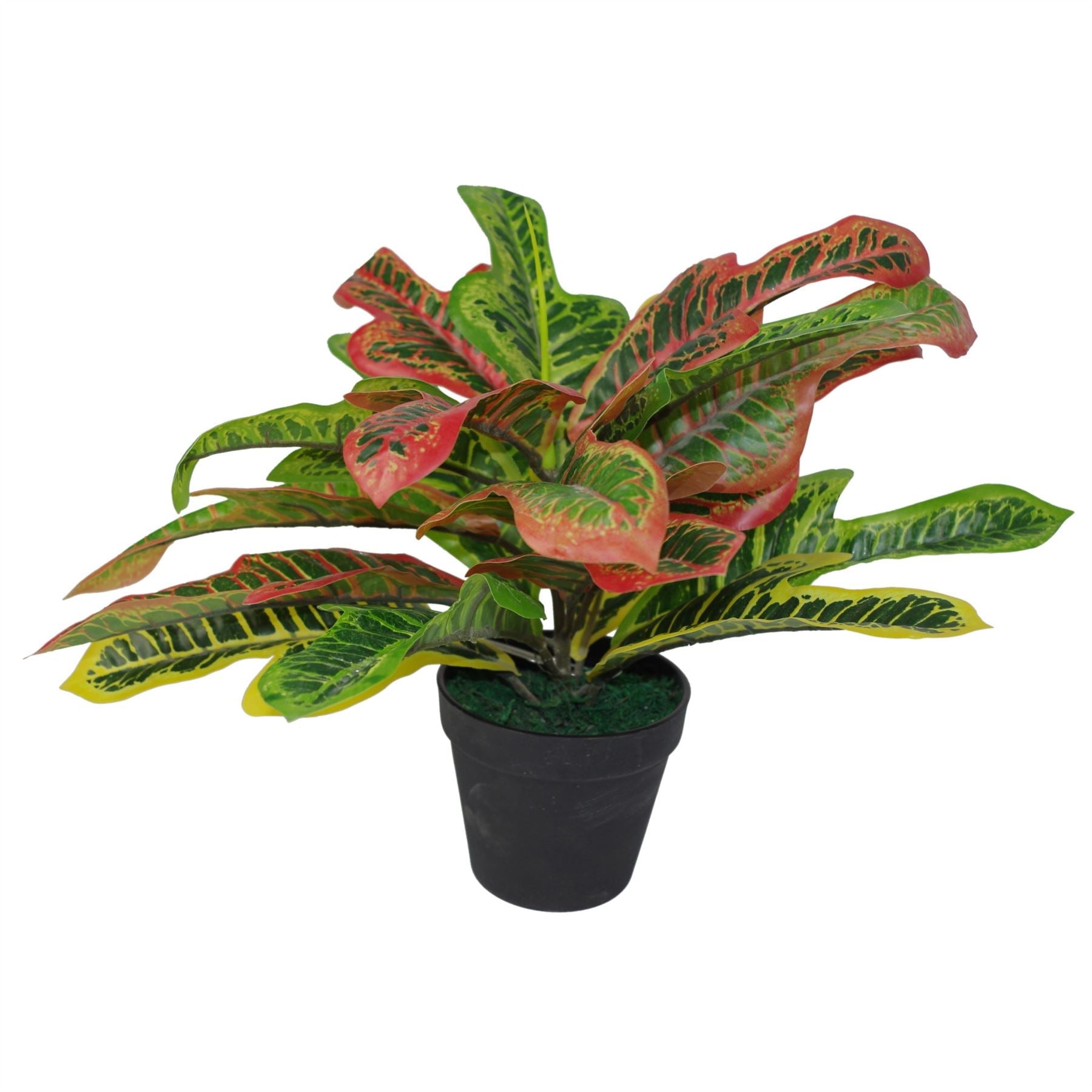 40cm Artificial Codiaeum Multicoloured Plant