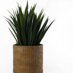 54cm x 30cm Rattan Effect Composite Large Planter