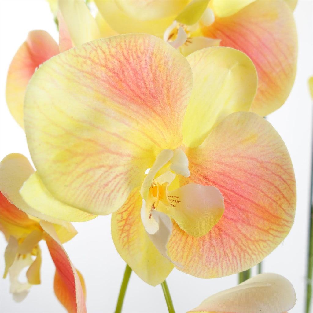 110cm Artificial Yellow Orchid Plant Artifcial REAL TOUCH flowers
