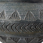 x 40cm Large Grey Gliese Triangle Planter 21cm