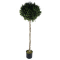 Artificial 140cm Buxus Ball Tree UV Resistant Outdoor Topiary