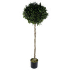 Artificial 140cm Buxus Ball Tree UV Resistant Outdoor Topiary