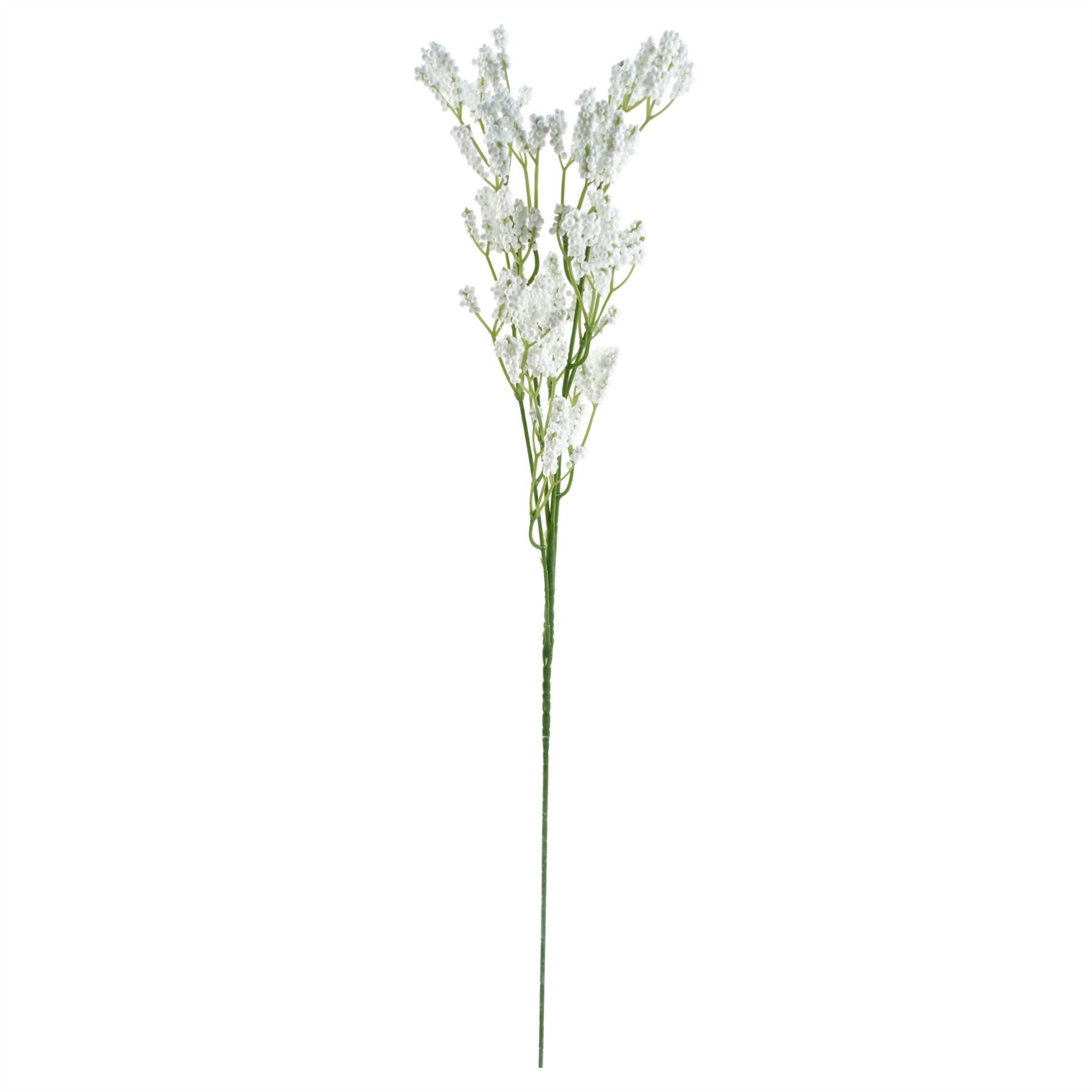 80cm Amethyst Vase Artificial Orchids and Foliage