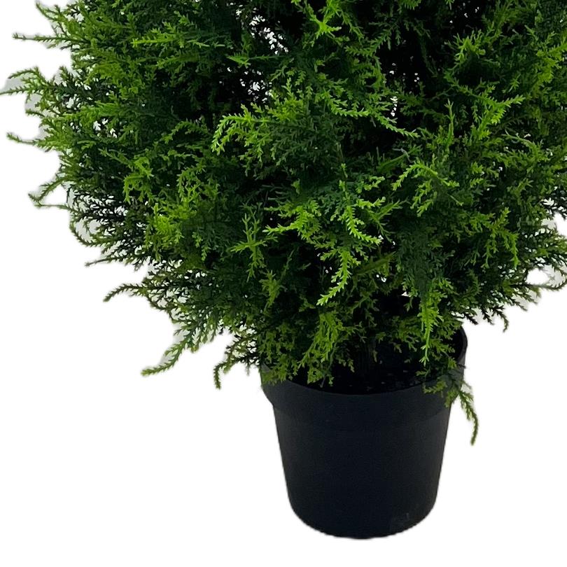 UV Resistant Outdoor 150cm Artificial Cypress Cedar Topiary Tree