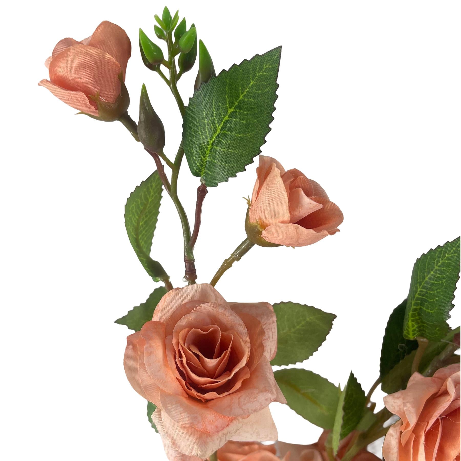 90cm Artificial Pink Rose Stem